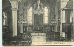 DEP 92 GENNEVILLIERS INTERIEUR DE L'EGLISE - Gennevilliers