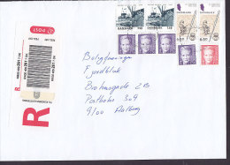 Denmark Registered Einschreiben 2005 Cover Brief To AALBORG Dänische Seeleute WWII & Hans Christian Andersen Stamps - Briefe U. Dokumente