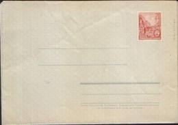 Germany/ DDR - Postal Stationery  Cover ( Folded Letter), 1957 Unused - F1/a - Covers - Mint