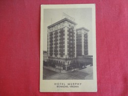 Virginia > Richmond Hotel Murphy 1947 Cancel   Ref 1296 - Richmond