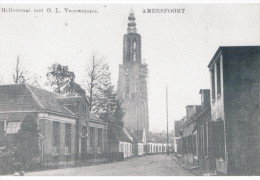 AMERSFOORT - 1916 Hellestraat - Links De Openbare Lagere School Gebouwd In 1876  - Reproduction - Non Circulée, 2 Scans - Amersfoort