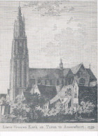 AMERSFOORT - Lieve Vrouwe Kerk En Toren Te Amersfoort 1759 - Reproduction - Non Circulée, 2 Scans - Amersfoort