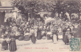 Delcampe - CPA - 27 - BERNAY - Marché Aux Oeufs - Bernay