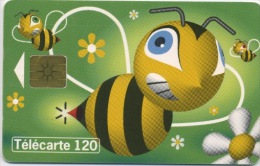 FRANCE - LES BEAUX JOURS (INSECTES) - 120 U (USAGÉ) - 1999