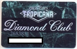 Tropicana Casino, Atlantic City, NJ,  U.S.A., Older Used Slot Or Player´s Card,  Tropicana-3 - Casino Cards