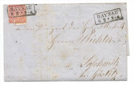 NDP - Brief Mit Inhalt - Haynau 1869 Nach Leschwitz Bei Görlitz - Covers & Documents