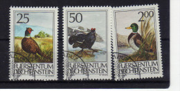 Liechtenstein - "Oiseaux" Oblitérés - Oblitérés