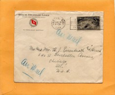 Cuba 1934 Cover Mailed To USA - Cartas & Documentos