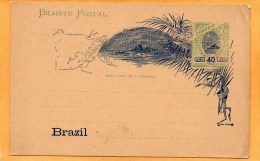 Brazil Old Card - Ganzsachen