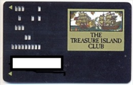 Treasure Island Casino,  U.S.A:, Older Used Slot Card, Treasureisland-2 - Casino Cards