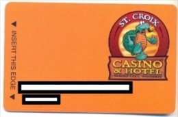 St Croix Casino, Turtle Lake, WI, U.S.A., Older Used Slot Card,  Stcroix-1 - Casinokarten