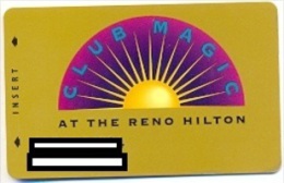 Hilton Casino, Reno, NV, U.S.A., Older Used Slot Or Player´s Card, Hilton-6 - Casinokaarten