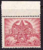 Australia 1946 Peace 21/2d MNH - - - Ungebraucht