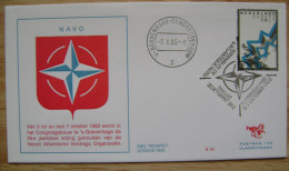 1983 NETHERLAND COVER NATO ASSEMBLY MEETING - NATO