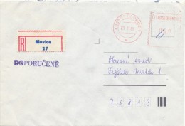 I2627 - Czechoslovakia (1989) 336 01 Blovice - Storia Postale