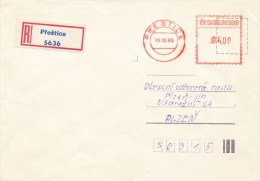 I2631 - Czechoslovakia (1985) Prestice - Lettres & Documents