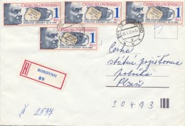 I2634 - Czechoslovakia (1989) 335 62 Borovno - Storia Postale