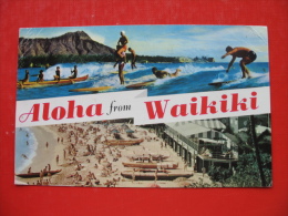 Aloha From Waikiki;SURFING - Oahu