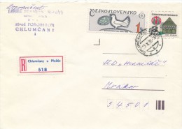 I2645 - Czechoslovakia (1986) Chlumcany U Prestic - Lettres & Documents