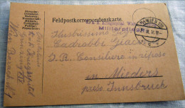 Franchigia Feldpost Feldpostkorrespondenzkart E Feldpostkarte KUK KRIEGERSSPITAL WIEN C   WWI 1916 - Oostenrijkse Bezetting