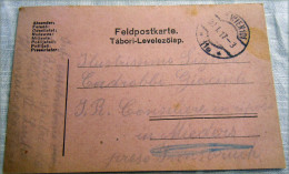 Franchigia Feldpost Feldpostkorrespondenzkart E Feldpostkarte KUK  WIEN 101C   WWI 1917 - Austrian Occupation