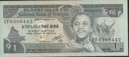 Ethiopia 1 Birr (1991) Pick 41b UNC - Ethiopia
