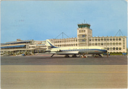 NICE 06 - La Caravelle Et L'Aéroport De NICE Côte D'Azur - 15.9.1970 - K-3 - Transport Aérien - Aéroport