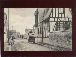 78 Freneuse  La Sortie Du Pays   édit. Lavergne  , Animée , Automobile - Freneuse