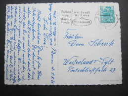 1960, Wertvolles Pflanzenöl, Werbestempel Auf Karte Aus Plauen - Briefe U. Dokumente