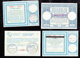 Israel 8 IRC IAS 1964-83 Reply Coupon - Colecciones & Series