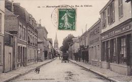 113 - Mourmelon-le-Grand - La Rue De Chalons,circule TCV,TTB - Mourmelon Le Grand