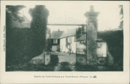 86 SAINT BENOIT / L'Entrée Du Petit-Château / - Saint Benoit