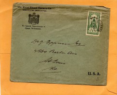 Netherlands Old Cover Mailed To USA - Cartas & Documentos