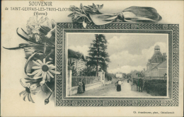 86 SAINT GERVAIS LES TROIS CLOCHERS / "Souvenir De Saint-Gervais-les-Trois-C Lochers" / - Saint Gervais Les Trois Clochers