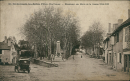 87 SAINT GERMAIN LES BELLES / Monument Aux Morts De La Guerre 1914-1918 / - Saint Germain Les Belles