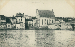Delcampe - 87 SAINT JUNIEN / Mégisseries, Notre-Dame Et Pont Sur La Vienne / - Saint Junien
