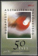 Hungary 2001. Sport / Tennis Commemorative Sheet Special Catalogue Number: 2001/22. - Herdenkingsblaadjes