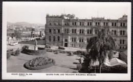 Brisbane - Queens Park And Treasury Buidings - Sidues Series 650 - Rare ! 1920s - 30 - Brisbane