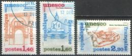 Frankreich / France # UNESCO - Mi-Nr 24/26 Gestempelt / Used (K342) - Gebraucht