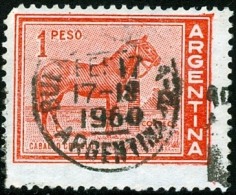 ARGENTINA, FAUNA, ANIMALI, 1959, FRANCOBOLLO USATO, Michel 701 - Usados