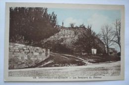 82 -MONTPEZAT-DE-QUERCY - Les Remparts Du Chateau - Montpezat De Quercy