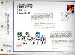 Feuillet Tirage Limité CEF 306 182 2021 Philatélie De La Jeunesse - 1981-1990