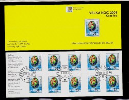 Carnet De 10 Timbres Oeuf De Pâques 2004 Oblitéré  YT C 413 /  Booklet 10 Stamps Easter 2004 Used Mi MH 0-49 - Gebruikt