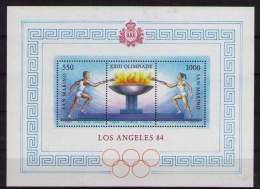 SAN MARINO 1984 Olympic Games Los Angeles - Sommer 1932: Los Angeles