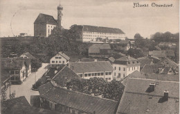 AK Markt Oberdorf Marktoberdorf Gasthaus ? Hotel ? Schloss Und Pfarrkirche Kirche Sankt Martin - Kaufbeuren