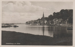 AK Lauenburg An Der Elbe Hafen ? Fähre ? Fähranleger ? Hohnstorf Bei Lüneburg Hamburg Bahnpost - Lauenburg