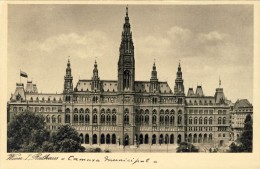 WIEN, Rathaus - 2 Scans - Wien Mitte