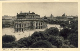 WIEN, Burgtheater Mit Staatsmuseem - 2 Scans - Museen