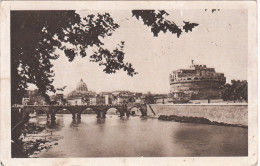 Carte Postale Ancienne D´Italie - Roma - Castello E Ponte S. Angelo - Castel Sant'Angelo