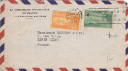 Habana Cuba 1947 - Cuban Sugar - Azucar Cubano - Lettre Cover Brief - Briefe U. Dokumente